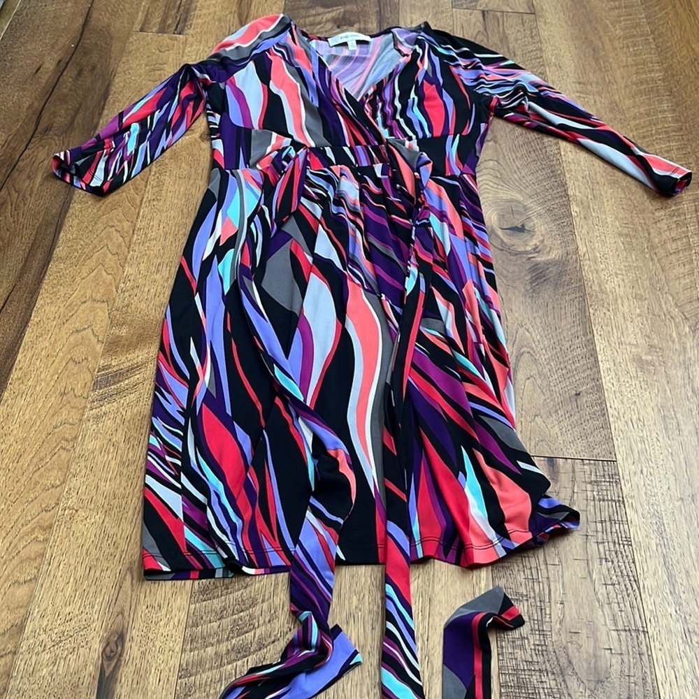 Jones Studio Woman’s Bright Print Dress Size Jones Studio Size M